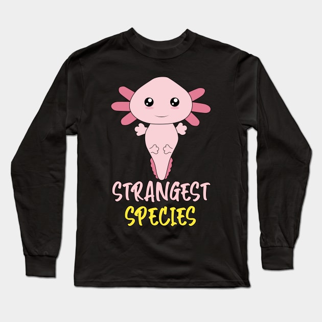 Strangest Species Long Sleeve T-Shirt by Curator Nation